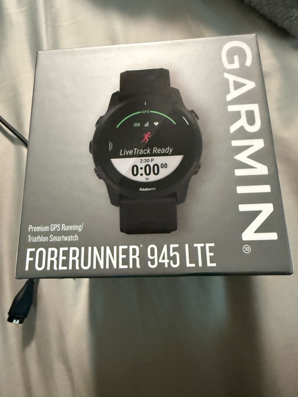 Garmin Forerunner 945 LTE Smartwatch - Black